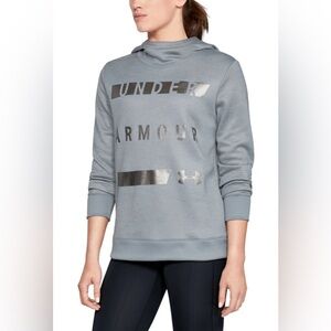 Under Armour Synthetic Word Mark Coldgear Pullover Hoodie